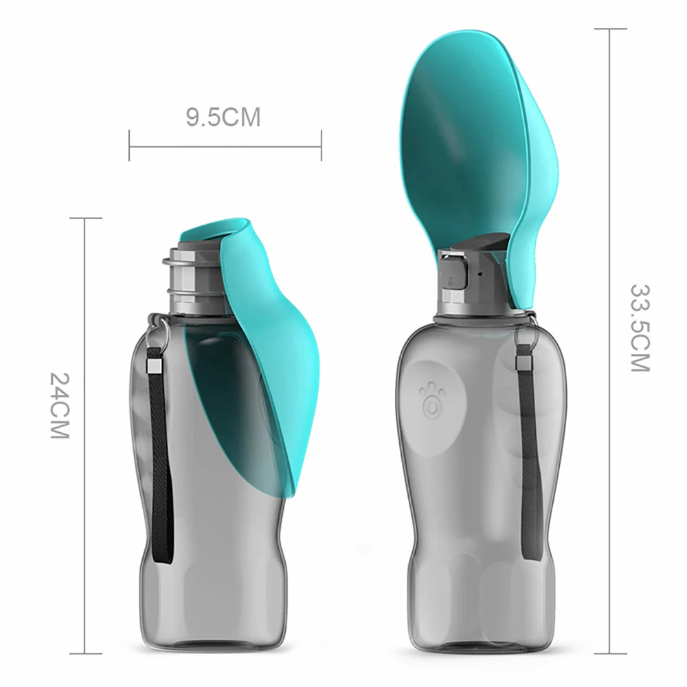 Gourde de voyage Wouf & Co™ – 800 ml avec bol intégré