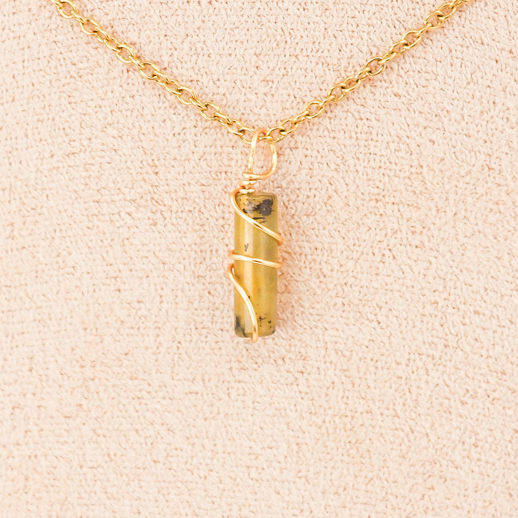Pendant | Mini Jade Pillars "Plum Blossoms
