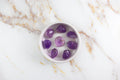 Amethyst rolled stone